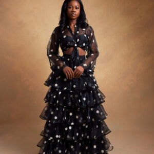 Desire Tiered Organza Set